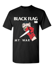 Load image into Gallery viewer, Black Flag - My War T-Shirt

