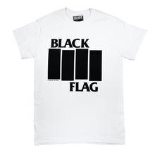 Load image into Gallery viewer, Black Flag Bars &amp; Logo T-Shirt
