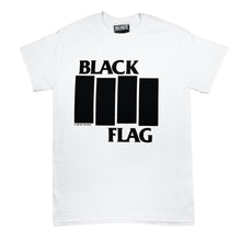 Load image into Gallery viewer, Black Flag Bars & Logo T-Shirt