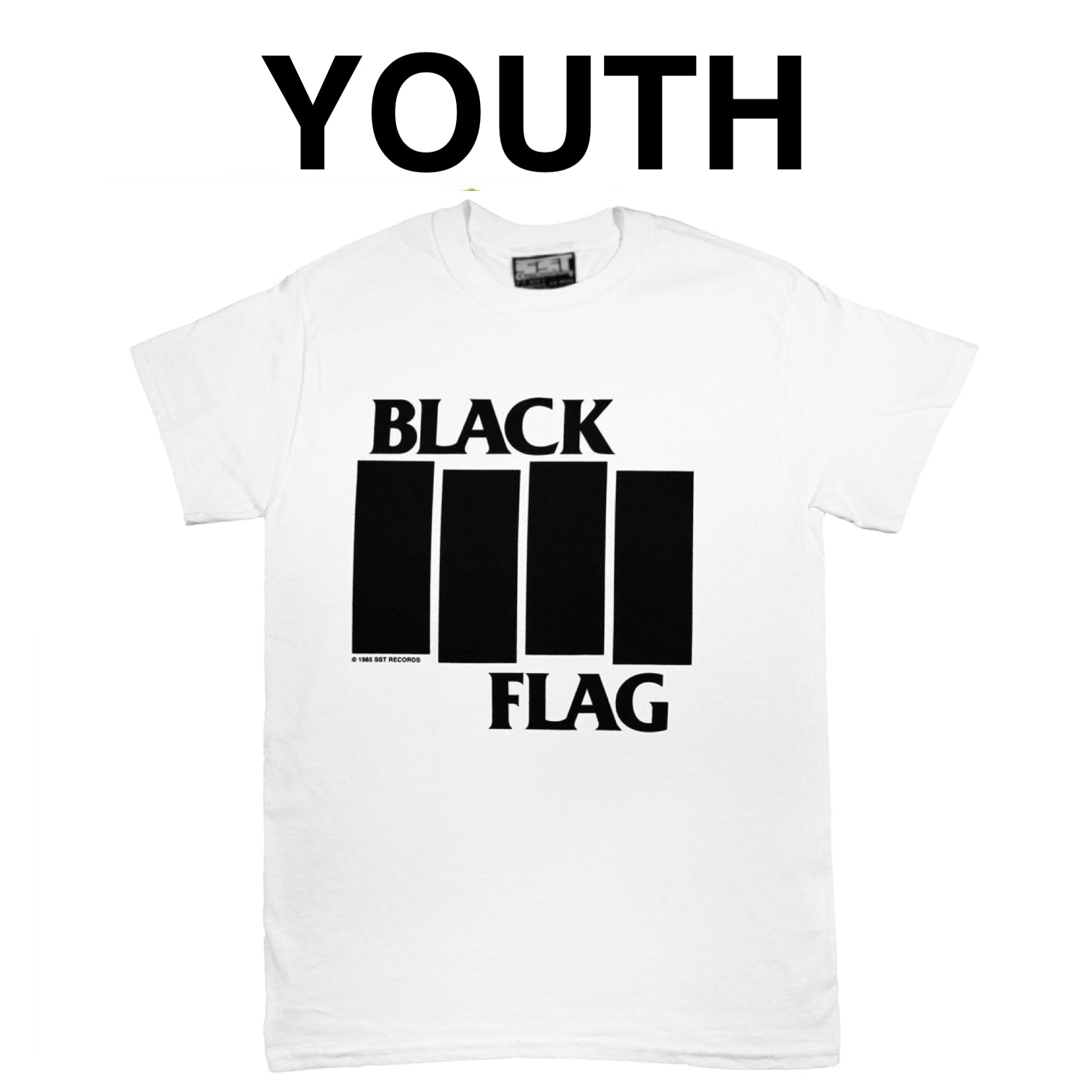 Black Flag Bars & Logo Youth T-Shirt – SST SUPERSTORE