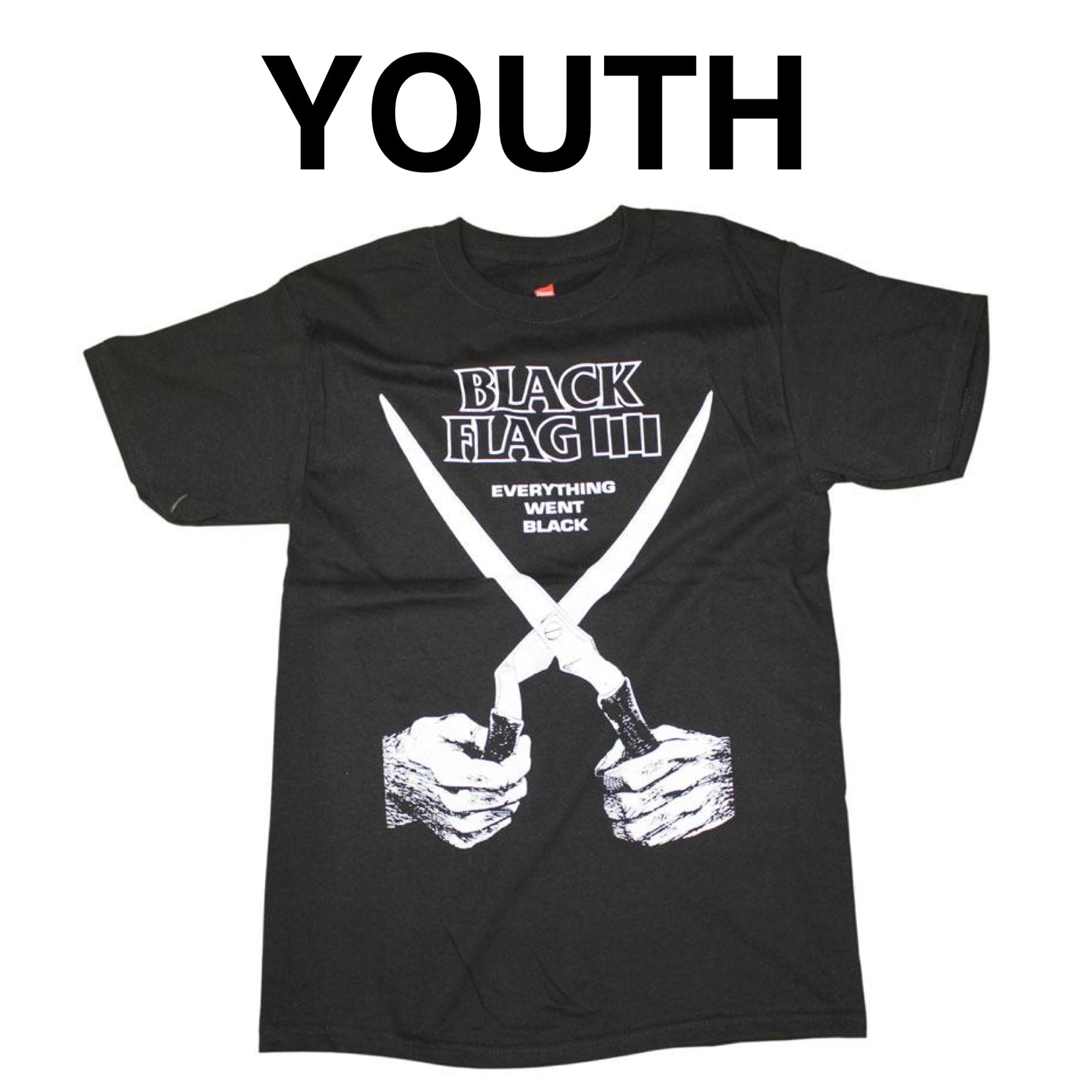 Black Flag - Everything Went Black Youth T-Shirt – SST SUPERSTORE