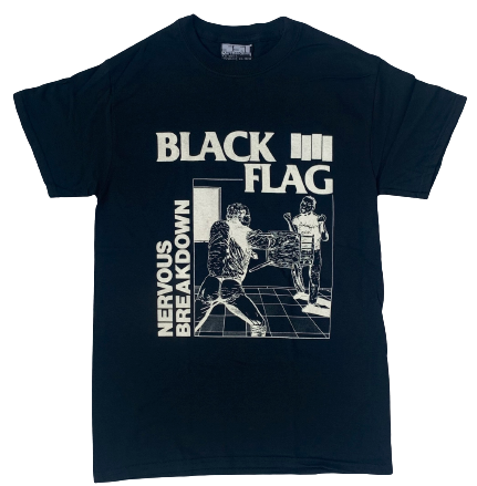 Black Flag - Nervous Breakdown T-Shirt Black
