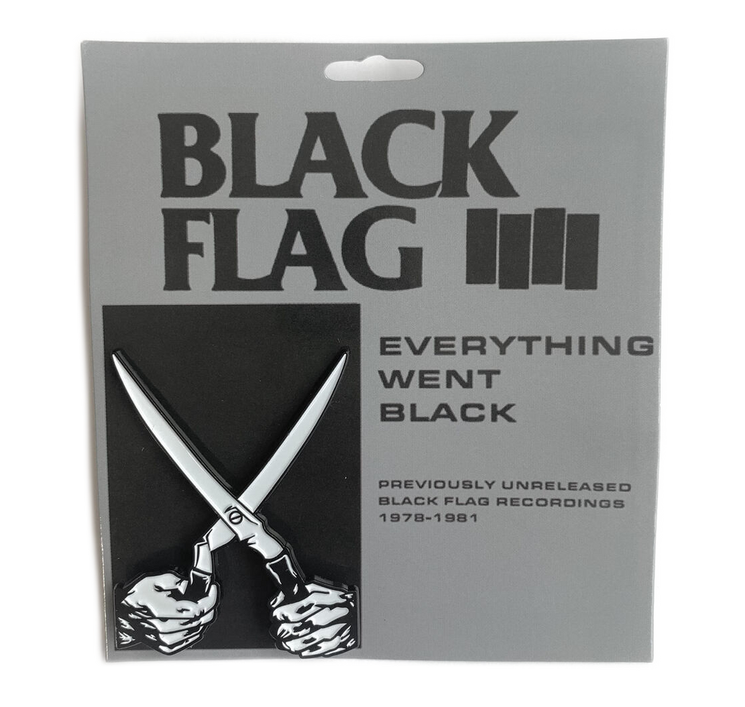 Black Flag - Everything Went Black Enamel Pin