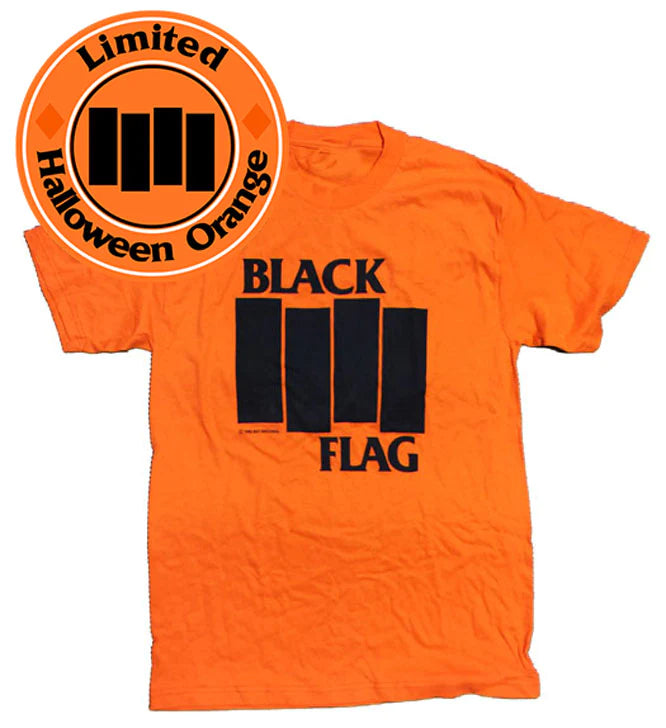 Black and orange t shirt hotsell