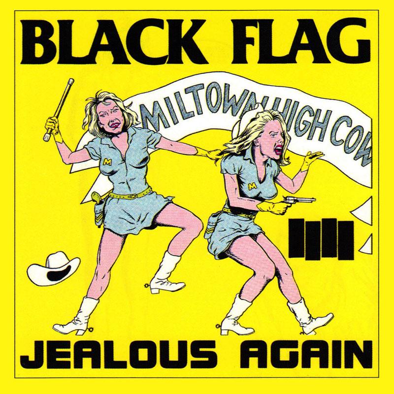 Black Flag - Jealous Again Sticker