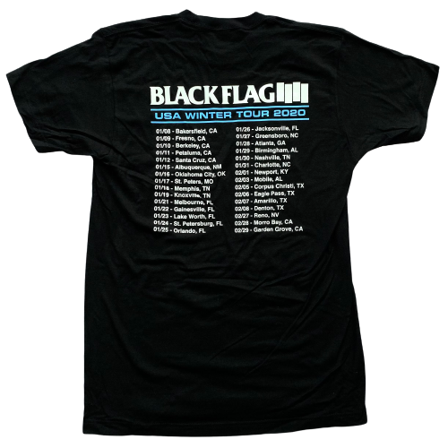 Black Flag - US Winter Tour 2020 T-Shirt