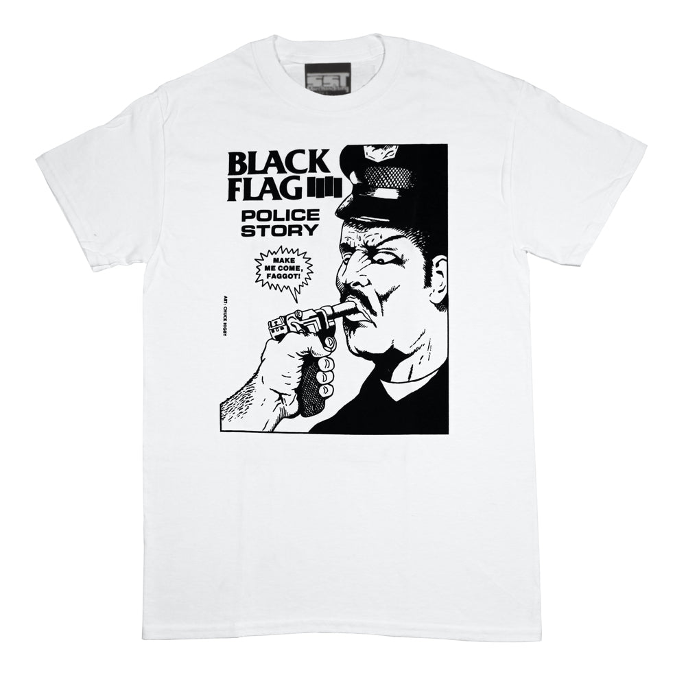 Black Flag - Police Story Youth T-Shirt