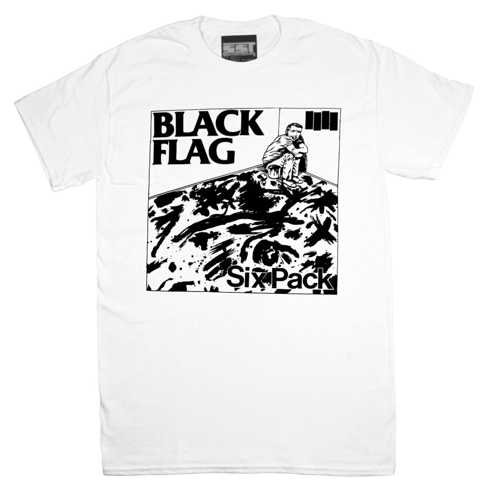 Black Flag - Six Pack T-Shirt – sstsuperstore
