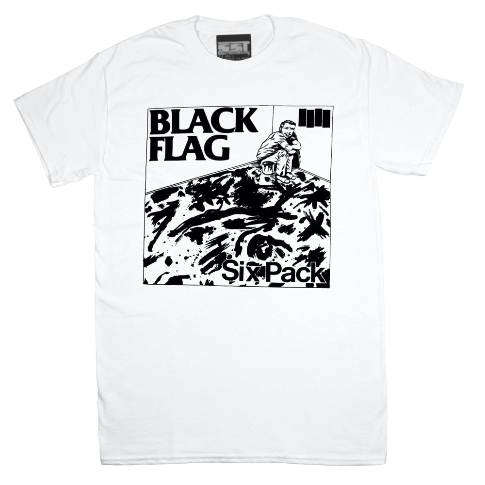 00s y2k black flag six pack Tシャツ Black Flag - Six Pack Youth T-Shirt – SST SUPERSTORE
