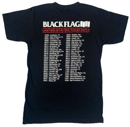 Black Flag - US Tour 2019 T-Shirt