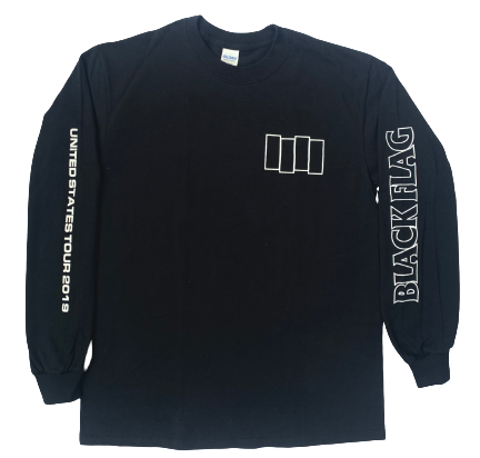 Black Flag - US Tour 2019 Long Sleeve T-Shirt – SST SUPERSTORE Black Flag - US Tour 2019 Long Sleeve T-Shirt – SST SUPERSTORE