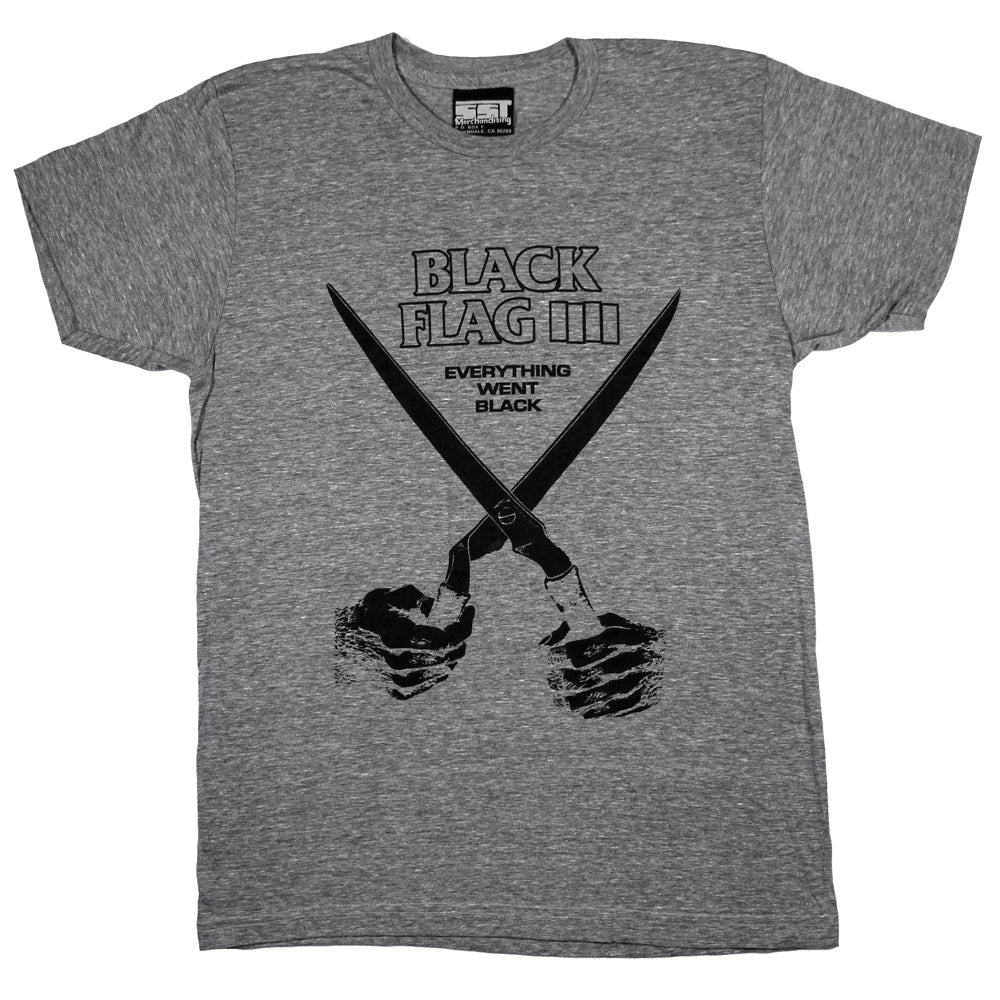 Black Flag - Everything Went Black T-Shirt American Apparel