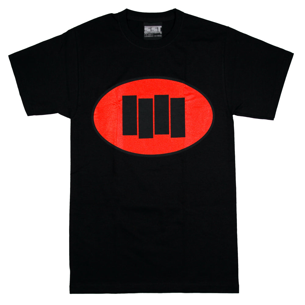 Black Flag - Oval Bars T-Shirt – SST SUPERSTORE