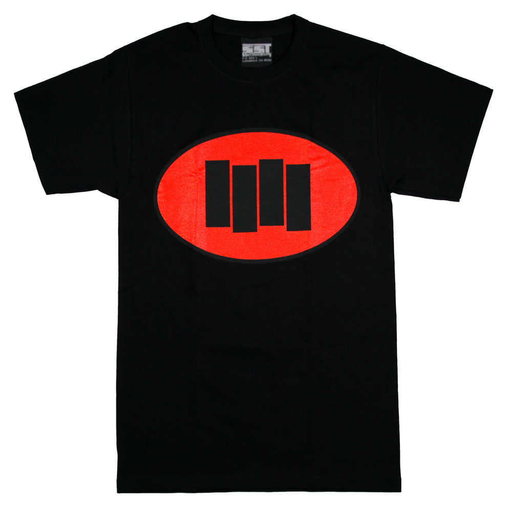 Black Flag - Oval Bars T-Shirt