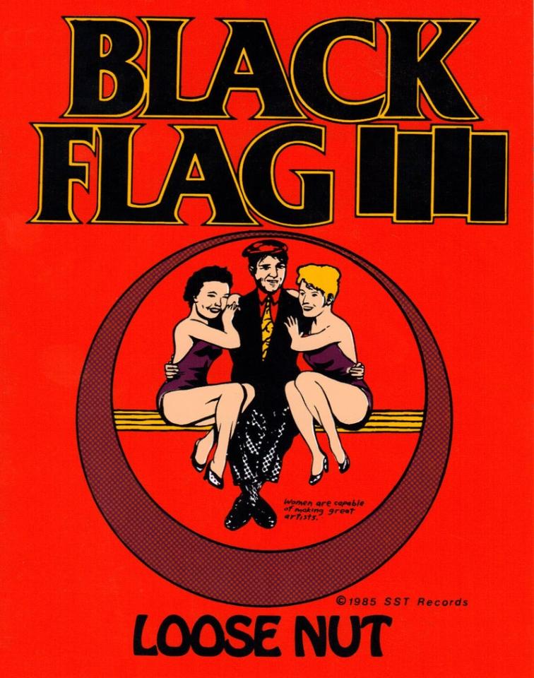 Black Flag - Loose Nut Sticker