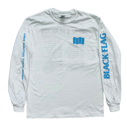 Black Flag - US Winter Tour 2020 Long Sleeve T-Shirt